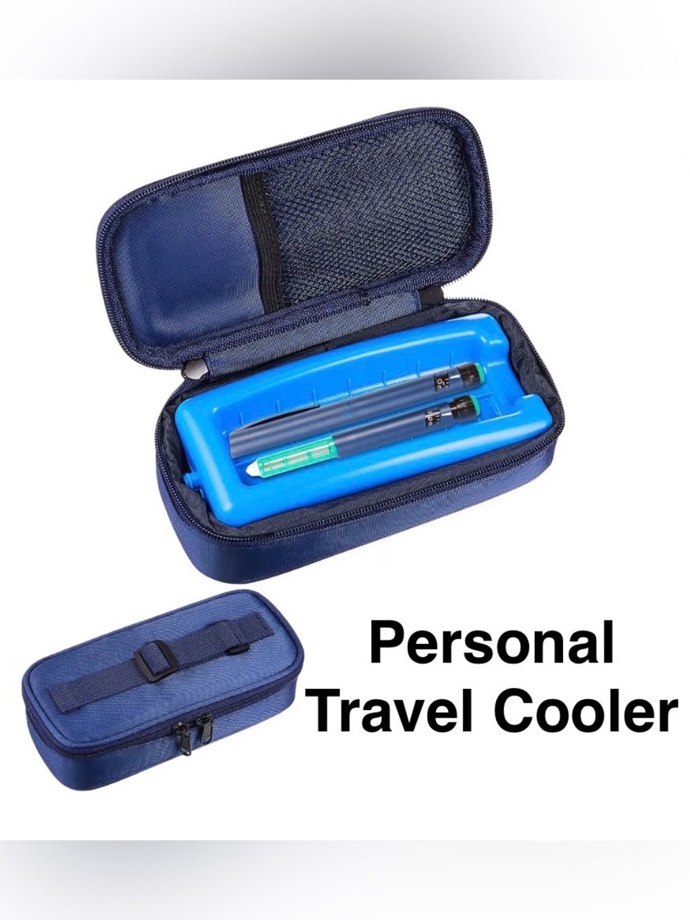 NEW Premium Insulated Cooler Cooling Travel Case, daily refrigerated pen holder